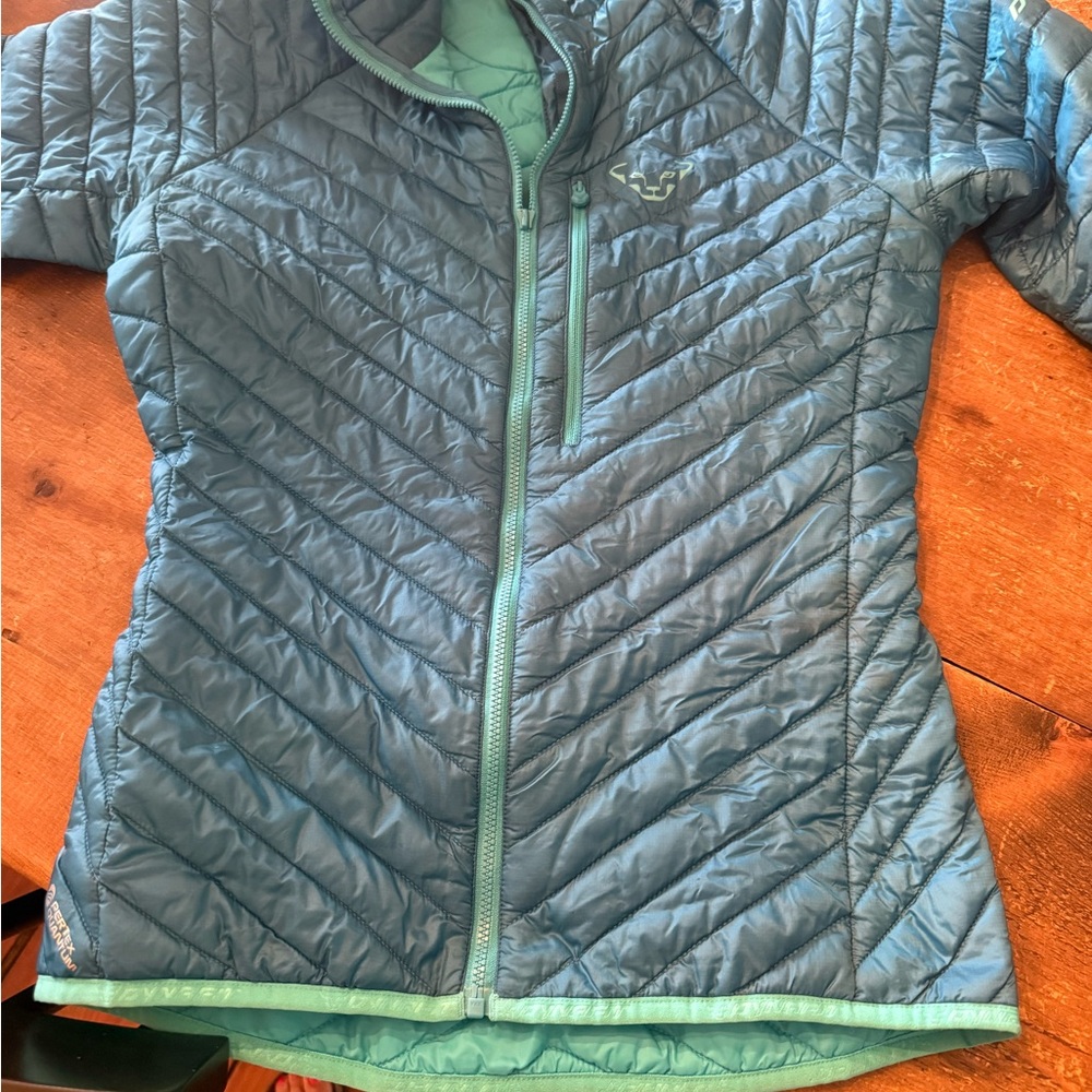 Women's Blue Puffer Jacket XS